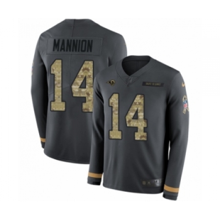 كمامة درير #14 Limited Sean Mannion Gold Nike NFL Youth Jersey Los ... كمامة