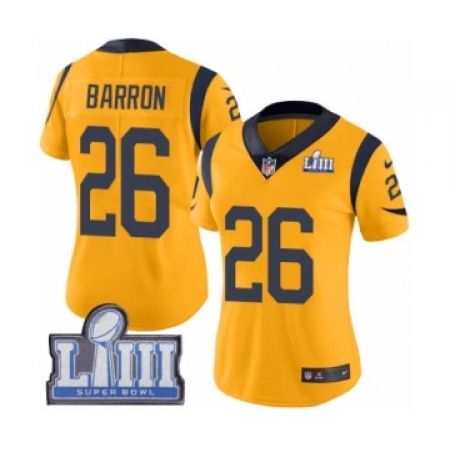 عروض الماجد للعود اليوم Men's Nike Los Angeles Rams #26 Mark Barron Gray Static Vapor ... عروض الماجد للعود اليوم