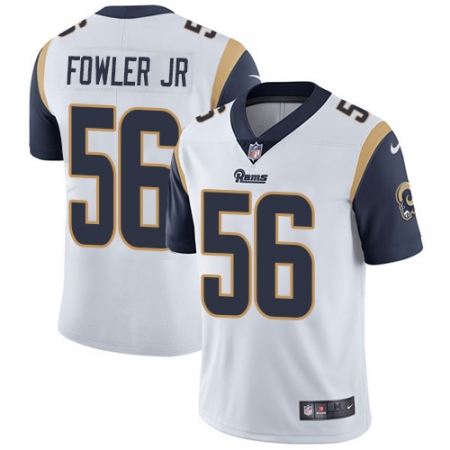 Men's Nike Los Angeles Rams #56 Dante Fowler Jr White Vapor Untouchable Limited Player NFL Jersey