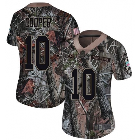 Women's Nike Los Angeles Rams #10 Pharoh Cooper Camo Rush Realtree Limited NFL Jersey