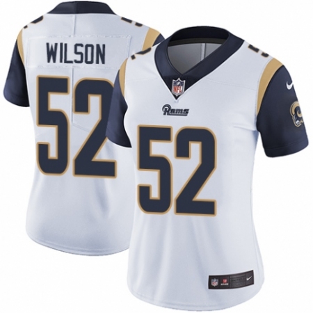 Women's Nike Los Angeles Rams #52 Ramik Wilson White Vapor Untouchable Elite Player NFL Jersey