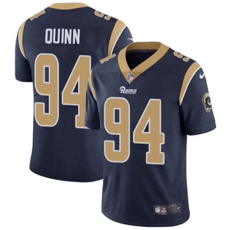 Men's Nike Los Angeles Rams #94 Robert Quinn Navy Blue Team Color Vapor Untouchable Limited Player NFL Jersey