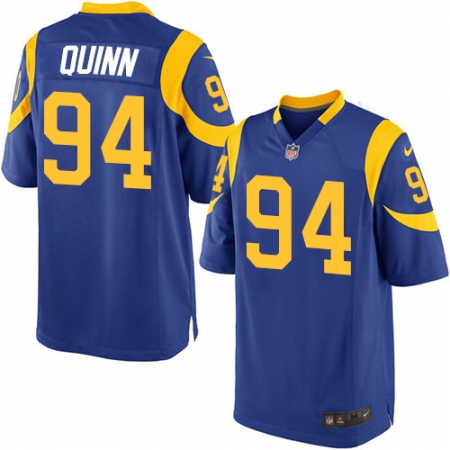 Men's Nike Los Angeles Rams #94 Robert Quinn Game Royal Blue Alternate NFL Jersey