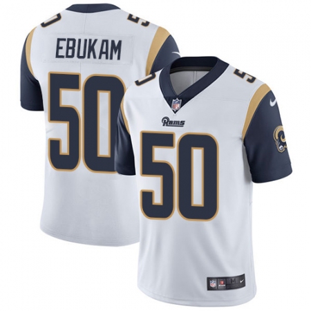 Youth Nike Los Angeles Rams #50 Samson Ebukam White Vapor Untouchable Limited Player NFL Jersey