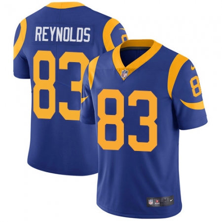 Men's Nike Los Angeles Rams #83 Josh Reynolds Royal Blue Alternate Vapor Untouchable Limited Player NFL Jersey