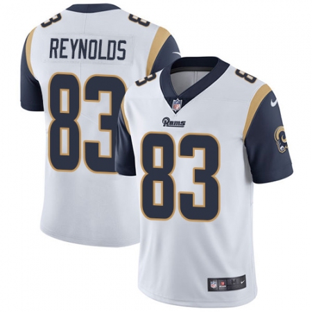 Men's Nike Los Angeles Rams #83 Josh Reynolds White Vapor Untouchable Limited Player NFL Jersey