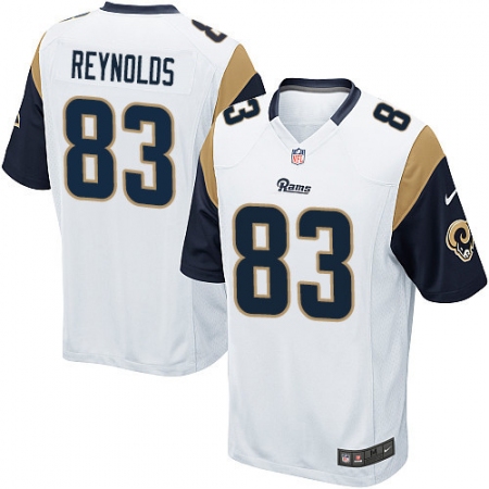 Men's Nike Los Angeles Rams #83 Josh Reynolds Game White NFL Jersey