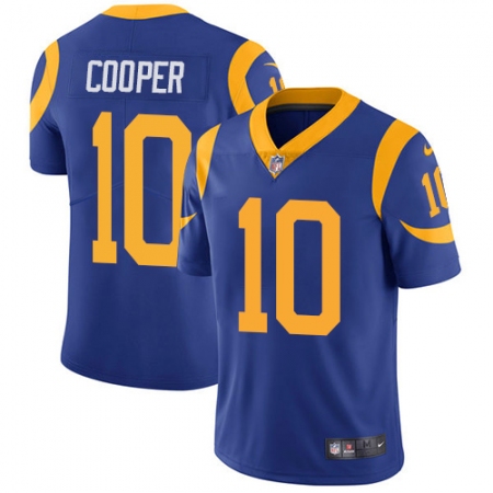 Youth Nike Los Angeles Rams #10 Pharoh Cooper Royal Blue Alternate Vapor Untouchable Limited Player NFL Jersey