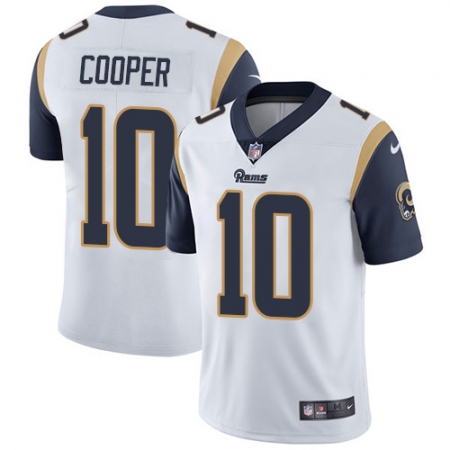 Men's Nike Los Angeles Rams #10 Pharoh Cooper White Vapor Untouchable Limited Player NFL Jersey