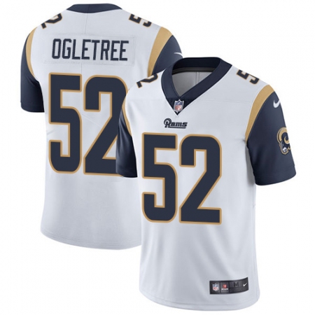 Men's Nike Los Angeles Rams #52 Alec Ogletree White Vapor Untouchable Limited Player NFL Jersey