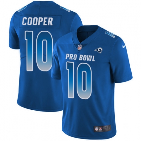 Women's Nike Los Angeles Rams #10 Pharoh Cooper Limited Royal Blue 2018 Pro Bowl NFL Jersey