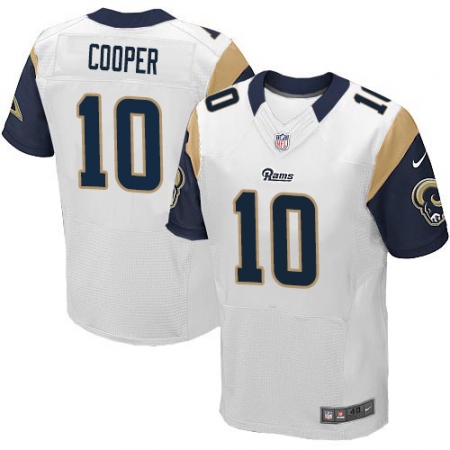 Men's Nike Los Angeles Rams #10 Pharoh Cooper White Vapor Untouchable Elite Player NFL Jersey