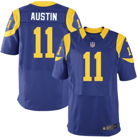 Men's Nike Los Angeles Rams #11 Tavon Austin Royal Blue Alternate Vapor Untouchable Elite Player NFL Jersey