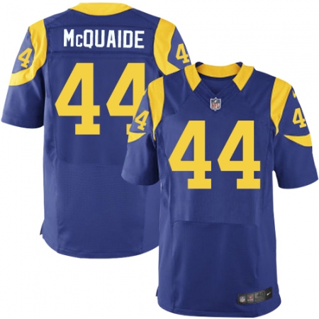 Men's Nike Los Angeles Rams #44 Jacob McQuaide Royal Blue Alternate Vapor Untouchable Elite Player NFL Jersey