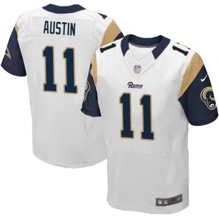 Men's Nike Los Angeles Rams #11 Tavon Austin White Vapor Untouchable Elite Player NFL Jersey