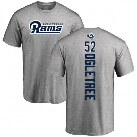 NFL Nike Los Angeles Rams #52 Alec Ogletree Ash Backer T-Shirt