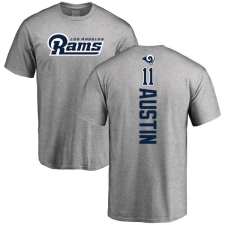 NFL Nike Los Angeles Rams #11 Tavon Austin Ash Backer T-Shirt