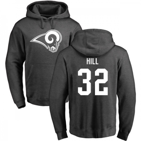 NFL Nike Los Angeles Rams #32 Troy Hill Ash One Color Pullover Hoodie